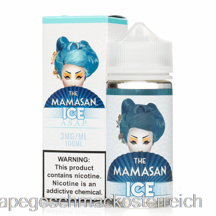 Ice Asap – Das Mamasan E-Liquid – 100 Ml, 6 Mg Vape-Geschmack